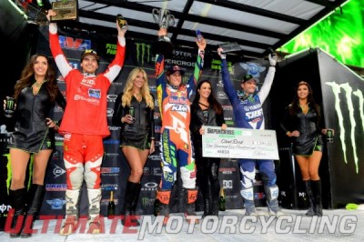 2016 San Diego Supercross Podium Results