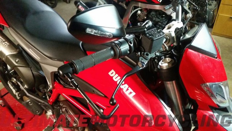 Ducati Hypermotard – Rizoma Proguard & Veloce Mirror Additions