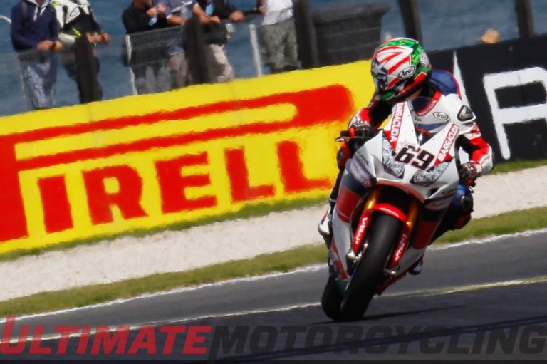 Nicky Hayden: 6 Tenths Off Pace Friday at Friday SBK Practice Nicky Hayden: 6 Tenths Off Pace Friday at Friday SBK Practice