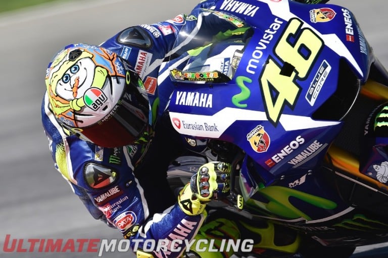 Valentino Rossi Debuts 2016 Winter Test Helmet At Sepang