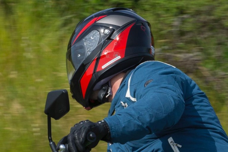 HJC IS-MAX II Casco Moto Modulare Con Visiera Flip-up - Calotta In Policarbonato, Visiera Solare Integrata, Predisposto Pinlock, Omologato ACU Gold