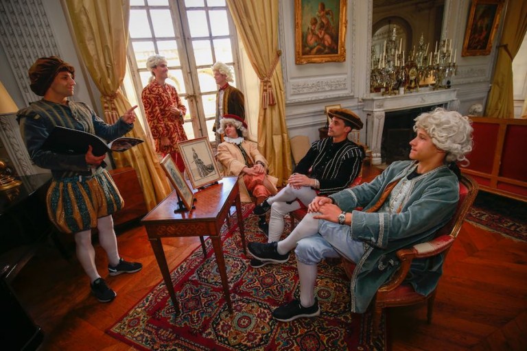 MotoGP's Finest Play Dress Up at Château de Lude