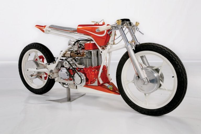 North Coast Custom Fiat Abarth | Sicilian Style Custom Motorcycle Exposed