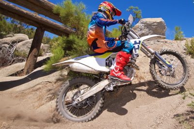 2017 Husqvarna FX 350 Test - hillclimbing