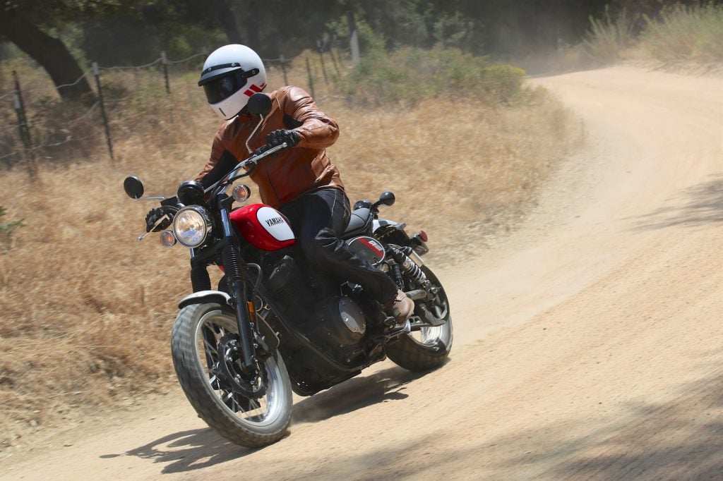 2017 Yamaha SCR950 Scrambler electronics