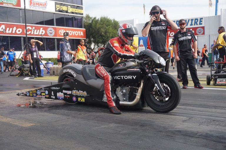 Victory Motorcycles Earns First NHRA Win with Matt Smith