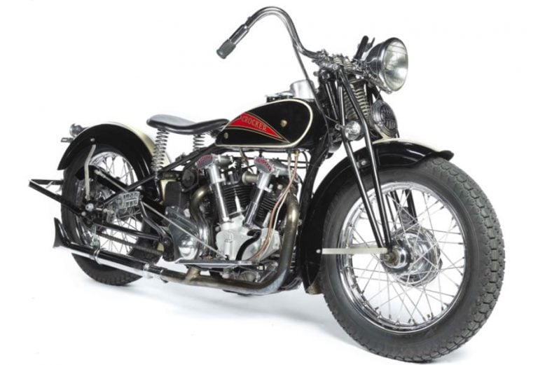 Rare 1937 Crocker to Bonhams Vegas Motorcycle Auction