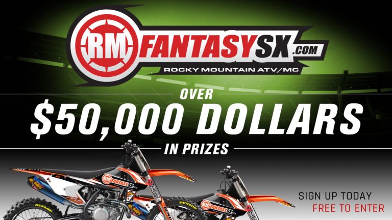 RM Fantasy Supercross Top Prize: KTM 450 SX-F, Play for Free!