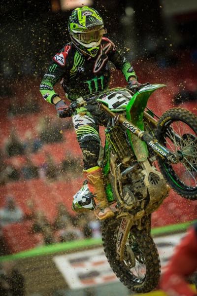 2017 Atlanta Supercross Results: Kawasaki's Eli Tomac