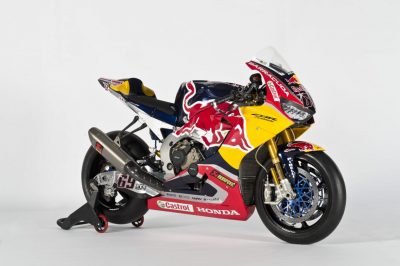 Red Bull Honda World Superbike CBR1000RR SP2 exhaust