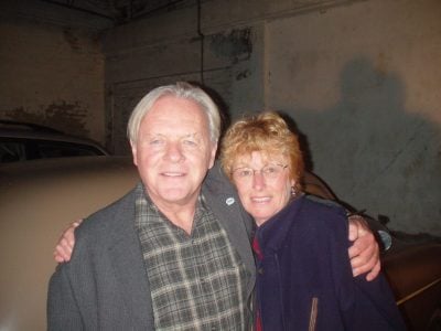 Burt Munro and wife