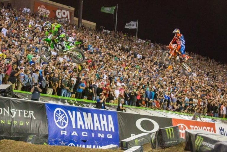2017 Las Vegas Supercross Results - Tomac vs. Dungey