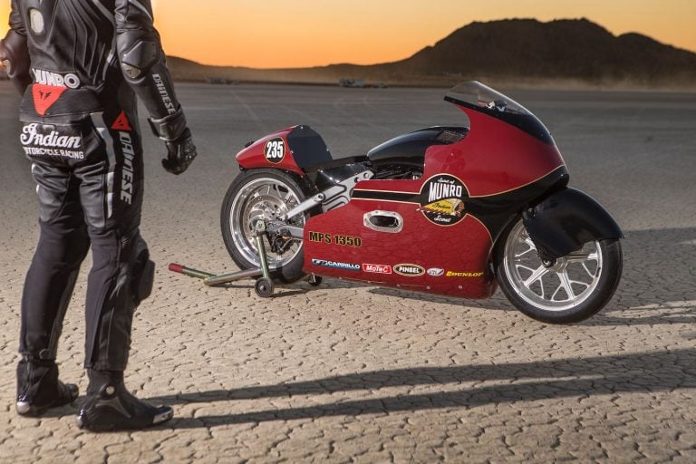 Indian Celebrate 50th Anniversary of Burt Munro World Land Speed Record