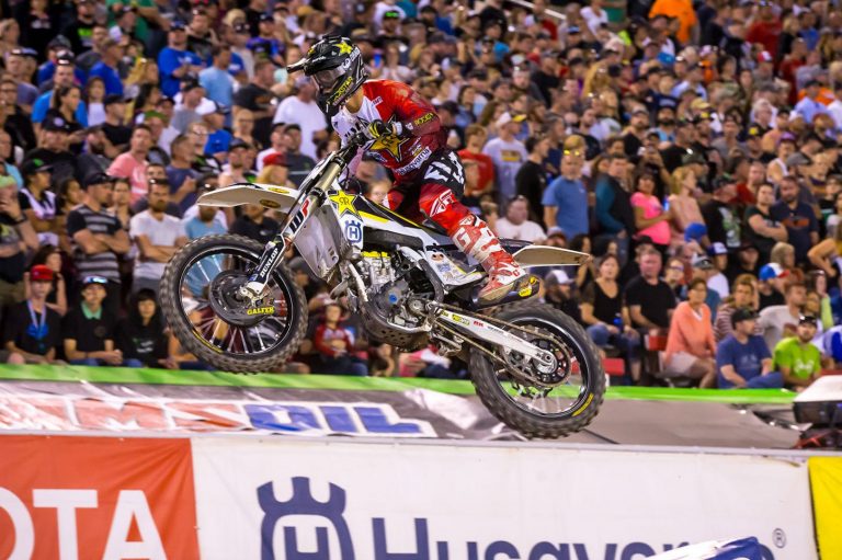 Zach Osborne Fined For Joey Savatgy Pass In Vegas 250SX Supercross Finale