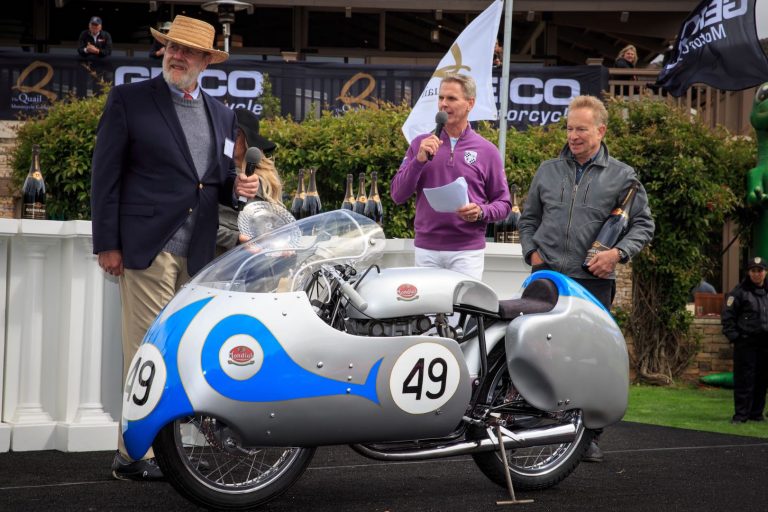2017 The Quail Motorcycle Gathering Best of Show: 1957 Mondial 250