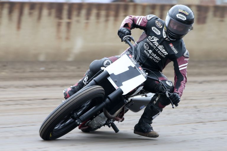 Smith Leads Indian to 1-2 Finish at Springfield Mile: FTR750 Undefeated So Far