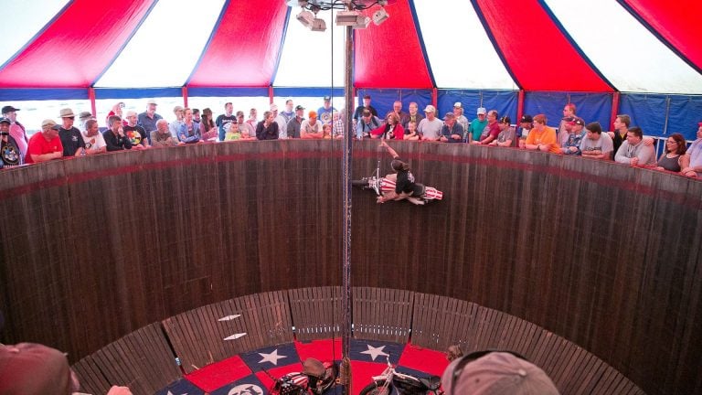 Wall of Death to AMA Vintage Motorcycle Days with Riders of Kawasaki