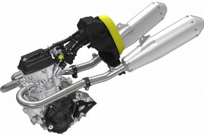 2018 Honda CRF250R inner exhaust