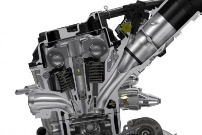 2018 Honda CRF250R inside engine