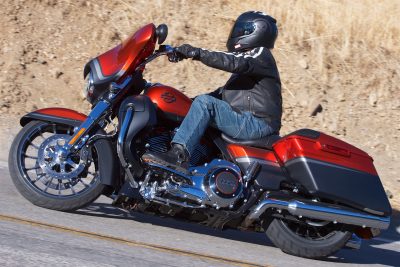 2018 Harley-Davidson CVO Street Glide Review Lean Angle