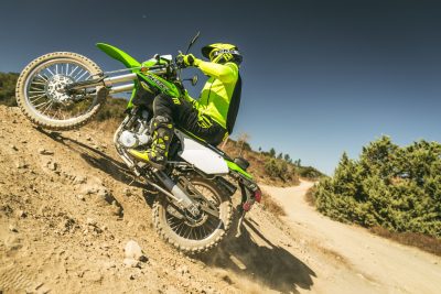 2018 Kawasaki KLX250 test