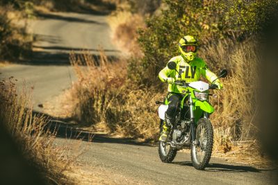 2018 Kawasaki KLX250 Review on street