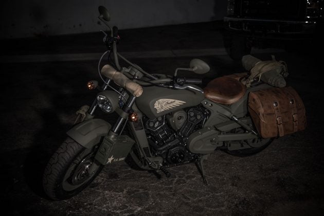 Indian 741B Call of Duty Motorcycle | WWII Inspired Game Bike