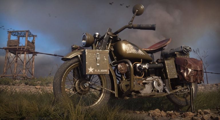 Win a Indian 741B Call of Duty Motorcycle in video game