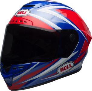 Bell Star MIPS Helmet red, white, blue