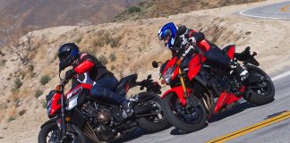 2018 Sport Motorcycle Comparison: Honda CB650F vs. Suzuki GSX-S750 Honda CB650F vs. Suzuki GSX-S750 Review