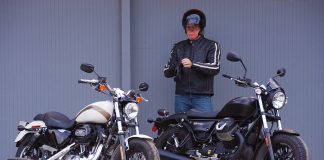 2018 Harley-Davidson Sportster 1200 Custom vs. 2017 Moto Guzzi V9 Bobber: Comparison Review 2018 Harley-Davidson Sportster 1200 Custom vs. 2017 Moto Guzzi V9 Bobber