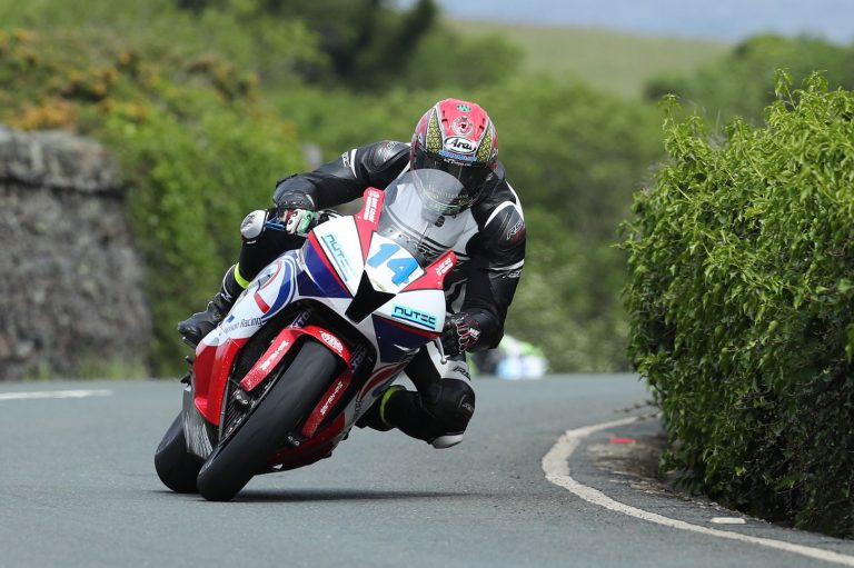 Dan Kneen on Jackson Racing Honda for 2018 Isle of Man TT