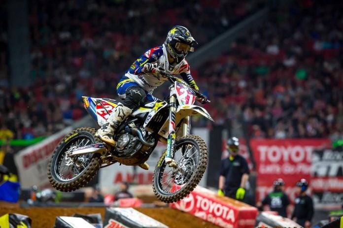 2018 Indianapolis Supercross Preview Husqvarna's Jason Anderson
