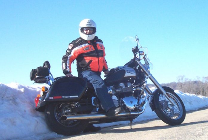 Wisconsin Winter Wonderland for Motorcyclists Triumph