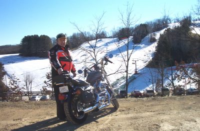 Wisconsin Winter Wonderland for Motorcyclists Sportster