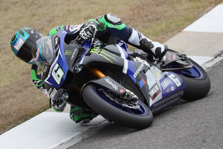 Cameron Beaubier who led Barber MotoAmerica Test