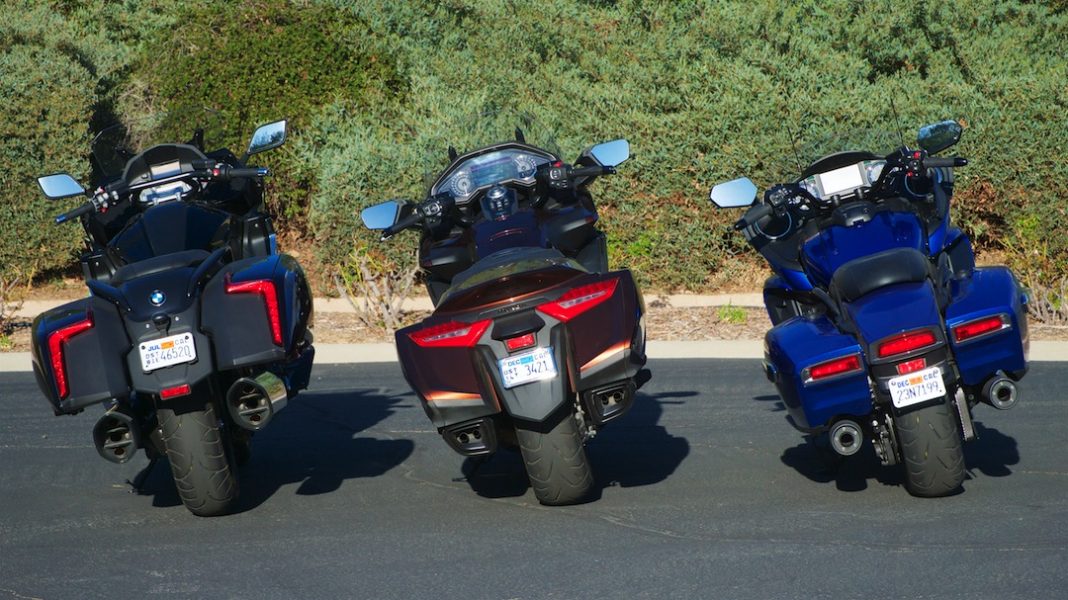 BMW K 1600 B vs. Honda Gold Wing vs. Yamaha Star Eluder: Bagger Comparison