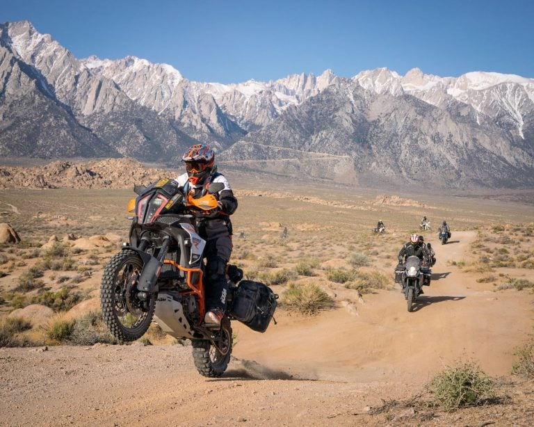 KTM & Backcountry Discovery Routes Partner to Create SoCal and Wyoming Routes