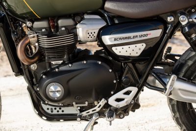 2019 Triumph Scrambler 1200 XC engine horsepower