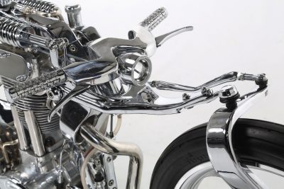 Eastern Bobber Custom Cycle Bone X chorme
