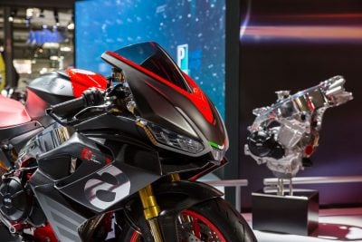 Aprilia Concept RS 660 headlights