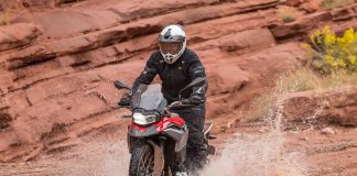 Lieback’s Lounge: Fixing a Deviated Septum Via BMW F 850 GS The F 850 GS impressed with a flat front tire.