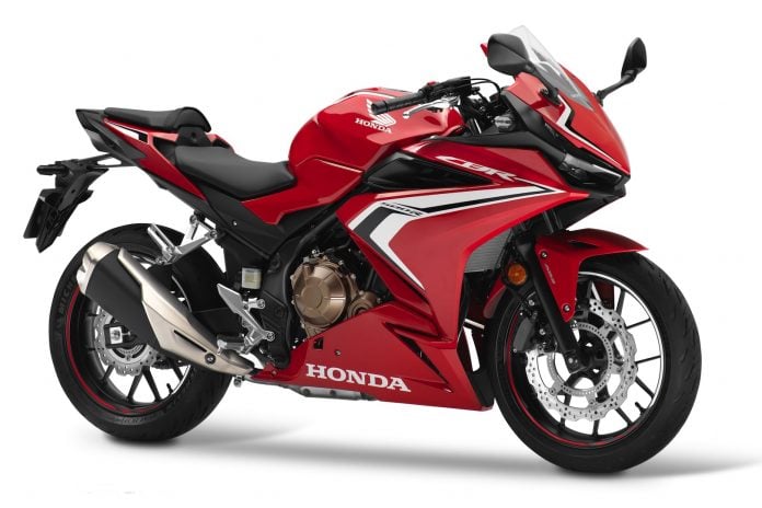 2019 Honda CBR500R red