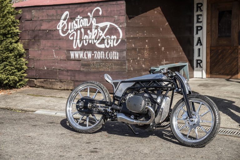 Custom Works Zon "Departed" Custom BMW with 1800cc Boxer Prototype custom