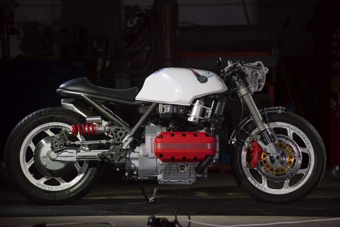 Custom BMW K 100: Gabi Nicolae’s The Mechanik engine