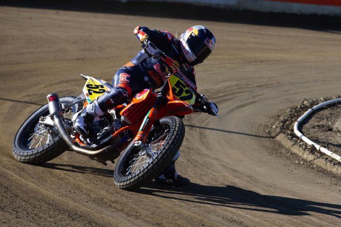 Red Bull KTM Factory Racing Flat Track Media Day Shayna Texter