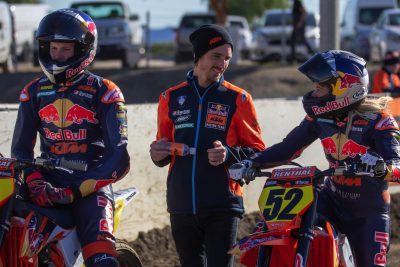 Red Bull KTM Factory Racing Flat Track Media Day talk with press