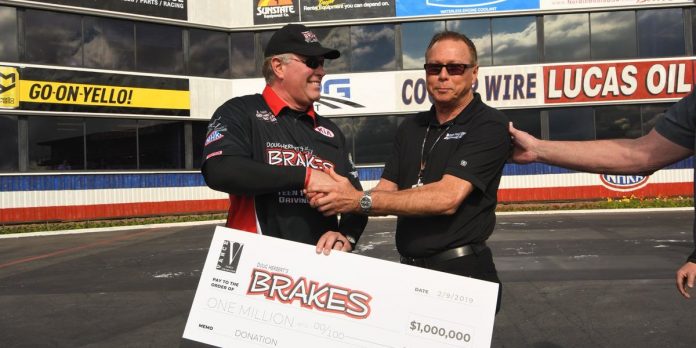 Terry Vance Donates $1 Million to Doug Hubert's B.R.A.K.E.S. Driving School