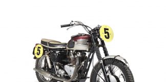 Bud Ekins Triumph TR6SS Achieves Bonhams World Record Sale Bud Ekins Triumph TR6SS