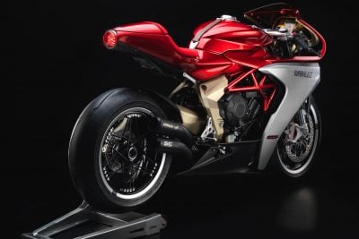 MV Agusta Superveloce 800 Wins Concorso - right rear